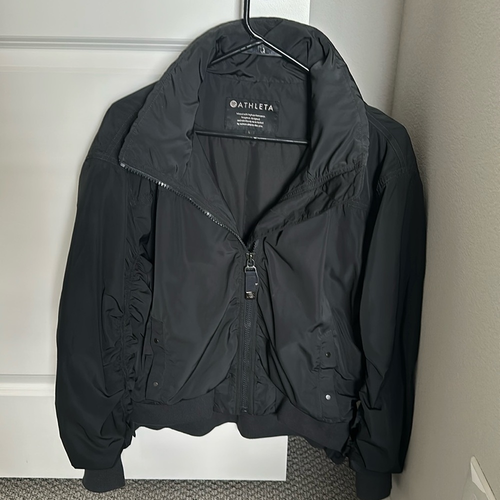 Athleta Jetset Bomber Jacket